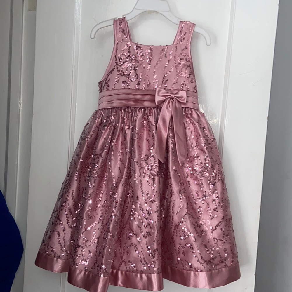 Pink Sequin Dress